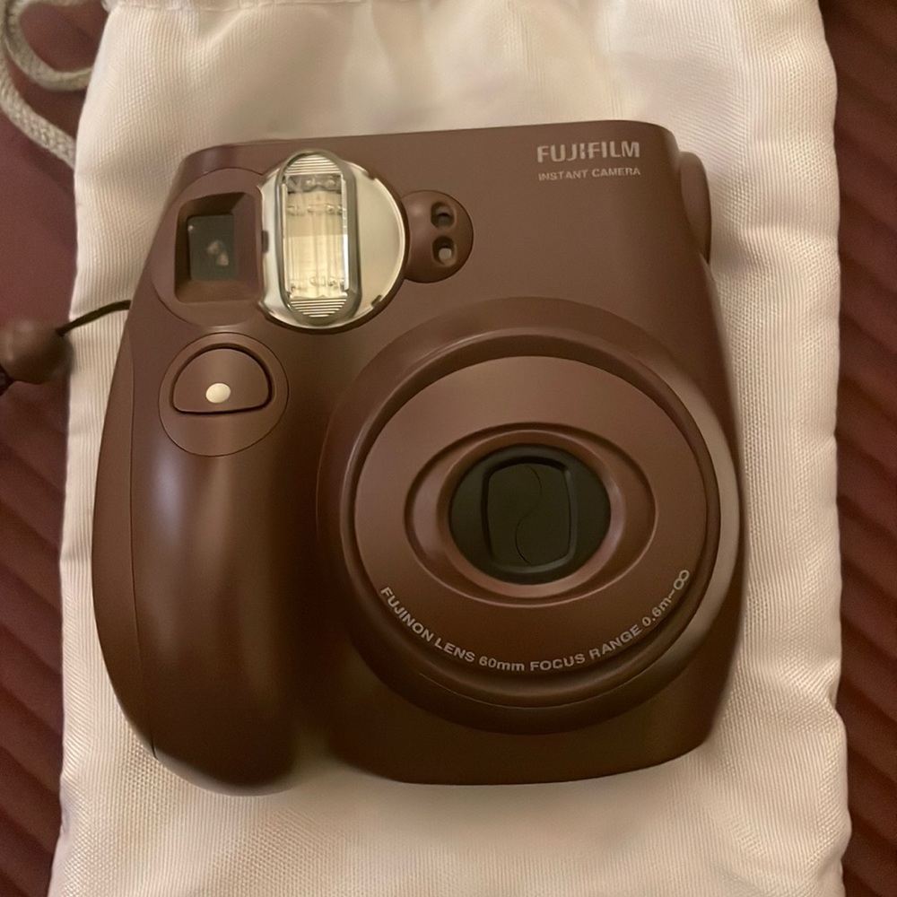 Fujifilm Instax Mini 7S - rare burgundy color